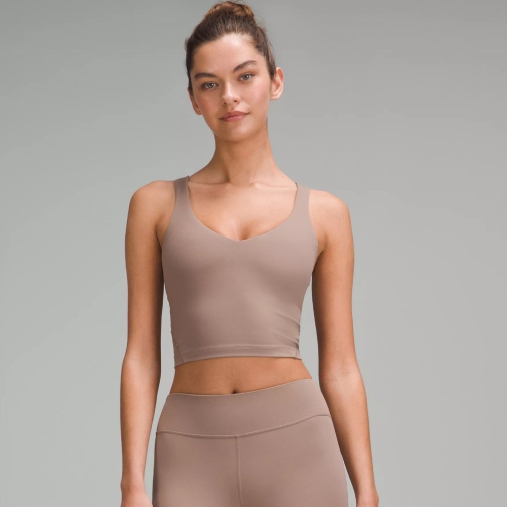 NWT Lululemon Align Tank Top, Light Support, A/B Cup, Color Taupetastic, Sz 0